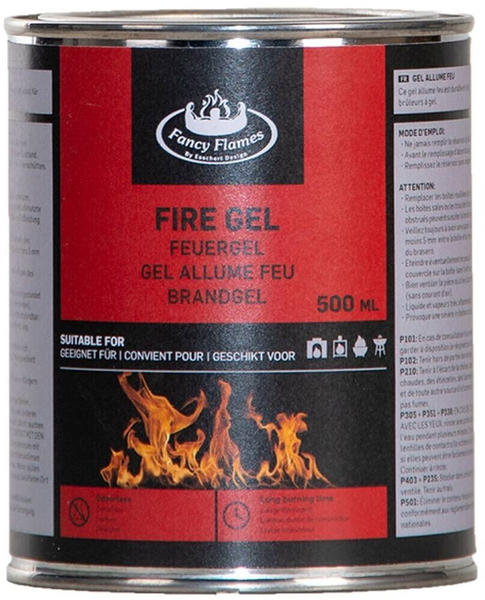 Esschert Feuergel Dose 0,5 Liter Gelb (FF932)