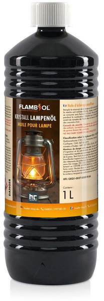 Höfer Chemie 24 x 1 Liter FLAMBIOL Lampenöl Hochrein Kristallklar (24 Liter)