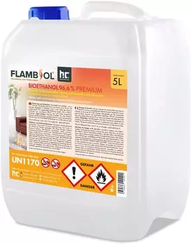 Höfer Chemie Flambiol Bioethanol 96,6% (5l)
