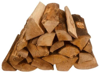 Handel Hoffmann Brennholzpaket 60 kg Buche/Esche 33 cm + 1 Karton Anzündholz 15 kg