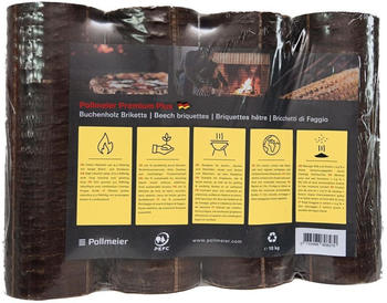 Pollmeier Buchenholzbriketts Premium Plus 30 kg