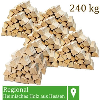 flameup Kaminholz Buche Holzscheite 25 cm 240 kg