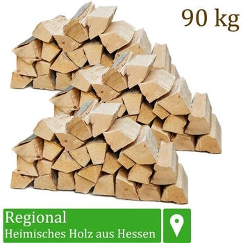 flameup Kaminholz Buche Holzscheite 25 cm 90 kg