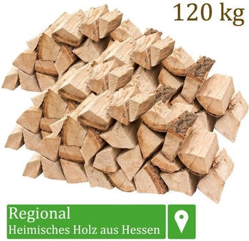 flameup Kaminholz Eiche Holzscheite 25 cm kammergetrocknet 120 kg