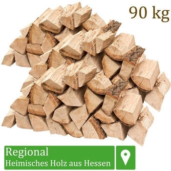 flameup Kaminholz Eiche Holzscheite 25 cm kammergetrocknet 90 kg