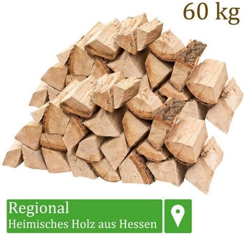 flameup Kaminholz Eiche Holzscheite 25 cm kammergetrocknet 60 kg