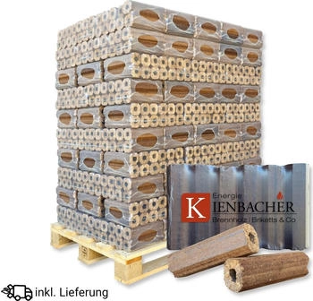 Energie Kienbacher PiniKay Hartholzbriketts aus Buche & Eiche (960kg)