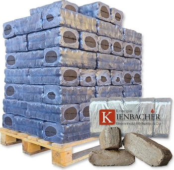 Energie Kienbacher 900 kg Torf Briketts Hartholzbriketts Torfkohle Naturkohle aus hochreinem Torf 90 x 10 kg Torfbrikett auf Palette ® (BTB_PL900)