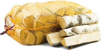 Holzbrx Kaminholz Brennholz Birke 28cm ofenfertig 36x40l Sack ca. 1,1RM (BH003)