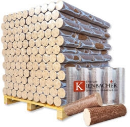 Energie Kienbacher 960kg Palette Nestro Hartholzbriketts Buche und/oder Eiche (NHB1001000P2022)