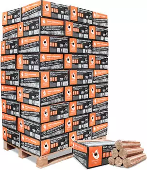 Heizfuxx BBQ-Buchenholzbriketts 18kg x 36 Packages 648 kg