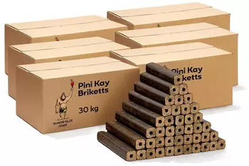 Neandertaler Feuer PiniKay Briketts 180 kg