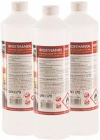 H&ouml;fer Chemie Gmbh - 6x 1 L Flambiol&reg; Bioethanol Hochrein 100 % In Flaschen F&uuml;r