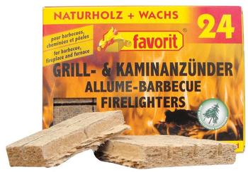 Favorit Grill- und Kaminanzünder 24 Stück