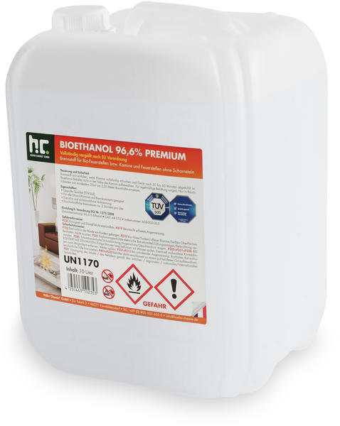 Höfer Chemie Bioethanol 96,6% (3 x 10 Liter)