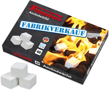 Flammburo 24 x 48 Würfel Paraffin (1152 Stück)