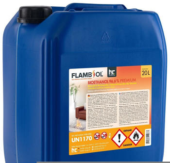 Höfer Chemie 2 x 20L Flambiol Bioethanol 96,6% (SW11020)