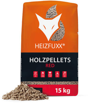 Heizfuxx Holzpellets Red Hartholz 6mm 2 x 15kg (HPP1502)