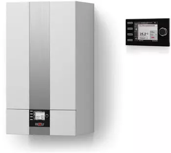 Wolf CGB-2K-24 Kombitherme 24 kW Regelung BM-2 Zubehör (8615012W02)