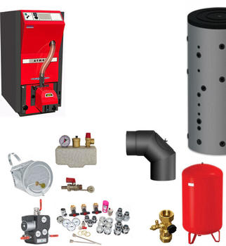 Atmos PX15 Pelletkessel Komplettset 2