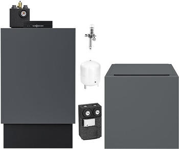 Viessmann Paket Vitoladens 300-C 19,3 kW 2-stufig + Vitotronic 200 + 130l Speicher untergestellt (Z022499)