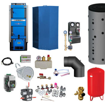 Atmos DC30GSP Kombi-Pelletkessel/Holzvergaser 30kW Komplettset 3 (5180-HZ3)