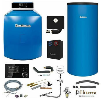 Buderus Logaplus GB125 + RC310 + Warmwasserspeicher SU 22 kW