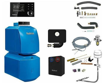 Buderus Logaplus GB125 mit Regelung RC310 + Warmwasserspeicher LT (30 kW)