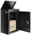 VEVOR Paketbox schwarz