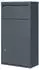 Westmann Pollux freistehend Anthrazit (22 x 44 x 82 cm)
