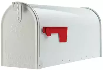 Karibu Elite US-Mailbox wei&szlig;