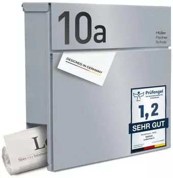 Radius Letterman 6 Briefkasten Silber (Letterman 6)