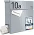 Radius Letterman 6 Briefkasten Silber (Letterman 6)