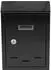 Trizeratop Briefkasten 285x200x60mm Metall schwarz (TRI-78540)
