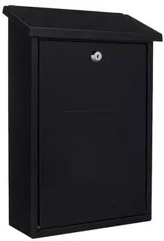 Profirst Mail PM 570 Wandbriefkasten Stahl schwarzgrau (106607)