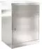 vidaXL Paketdrop-Box mit Speicher Edelstahl Silber 47,5x38x59cm (874944)