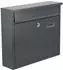 Trizeratop Briefkasten 310x360x100mm Graphit Metall (78576)