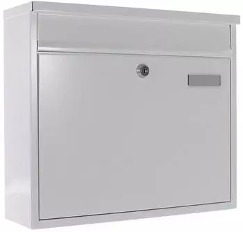Profirst Mail PM 120 Briefkasten wei&szlig;, Stahl (106065)