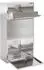 vidaXL Paketdrop-Box mit Briefkasten Edelstahl Silber 44x22x82cm (874923)