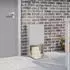 vidaXL Paketdrop-Box mit Briefkasten Edelstahl Silber 44x22x82cm (874923)