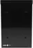 VOREL Trizeratop Briefkasten 400x250x100mm Metall Schwarz (78570)