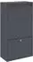 vidaXL Paketdropbox mit Speicher Anthrazit 44x22x82cm Stahl