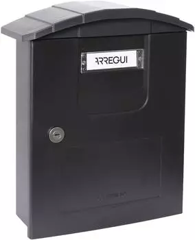 Arregui Costa Briefkasten Außen Kunststoff, Schwarz (L27367)