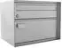Profirst Mail PM 200 Briefkasten Stahl, silber (106119)