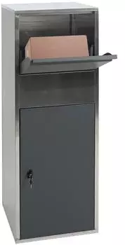 MCW Paketkasten G80 XL Edelstahl anthrazit (G80)
