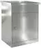 vidaXL Paketdrop-Box Verzinkter Stahl Schwarz 47,5x38x59cm (874945)