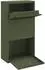 vidaXL Paketdrop-Box mit Speicher Olivgrün 44x22x82cm Stahl (874922)