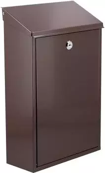 VOREL Briefkasten 400x250x100mm braun (78572)
