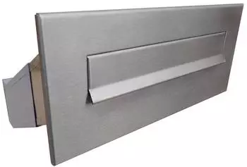 DOLS D-041 Mauerdurchwurf-Briefkasten Edelstahl, variable Tiefe 23-38cm (D-041)