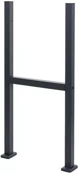 MCW Standfu&szlig; K41-S f&uuml;r Paketkasten, verzinkter Stahl, anthrazit (88458)